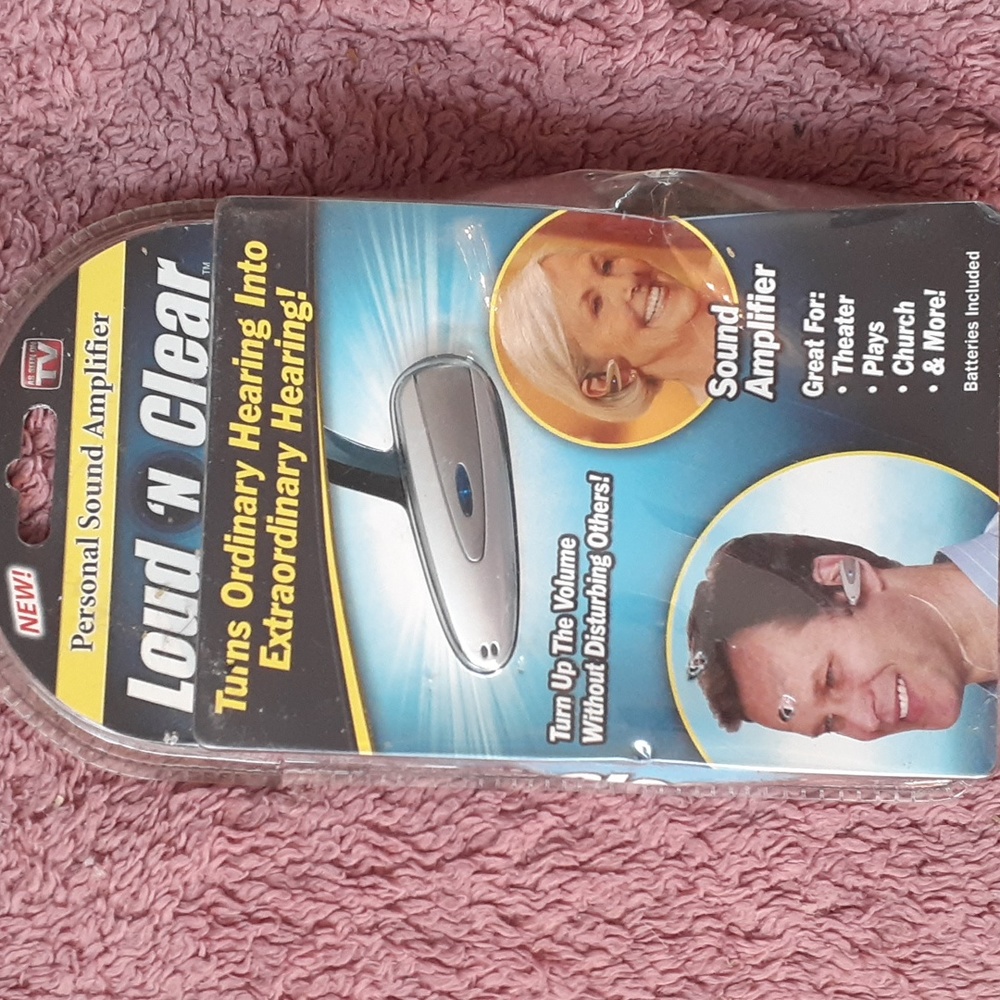 Brand New AS SEEN  ON TV Loud "N Clear